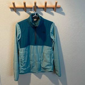 The North Face women’s quilted pullover S